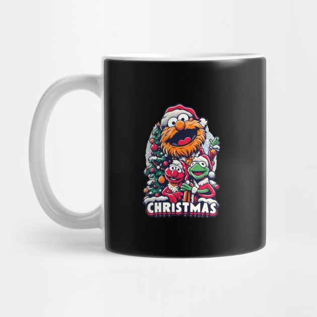 Santa Claus and Muppet Christmas Carol by AlephArt